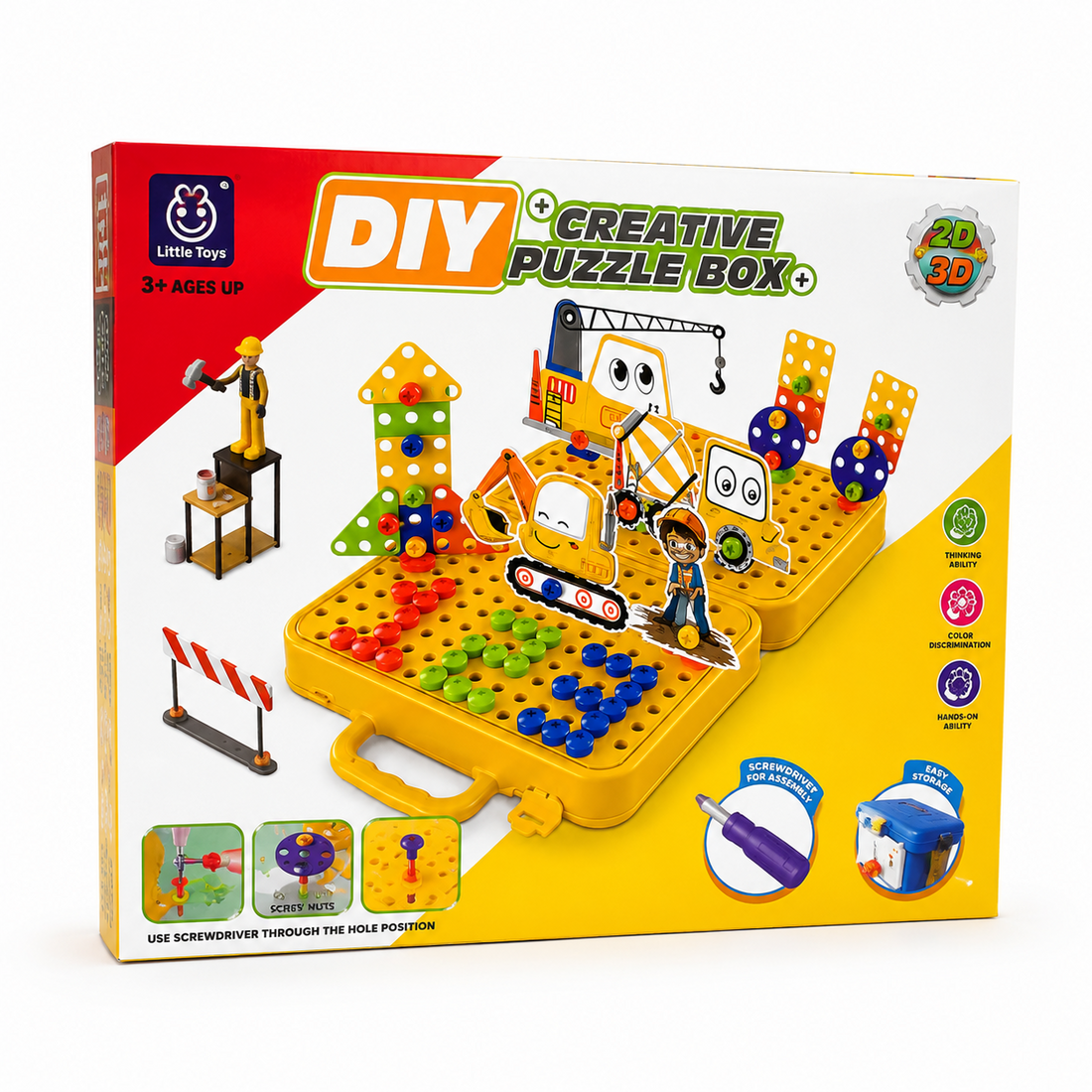 Build, Create & Learn with the DIY Puzzle Box!