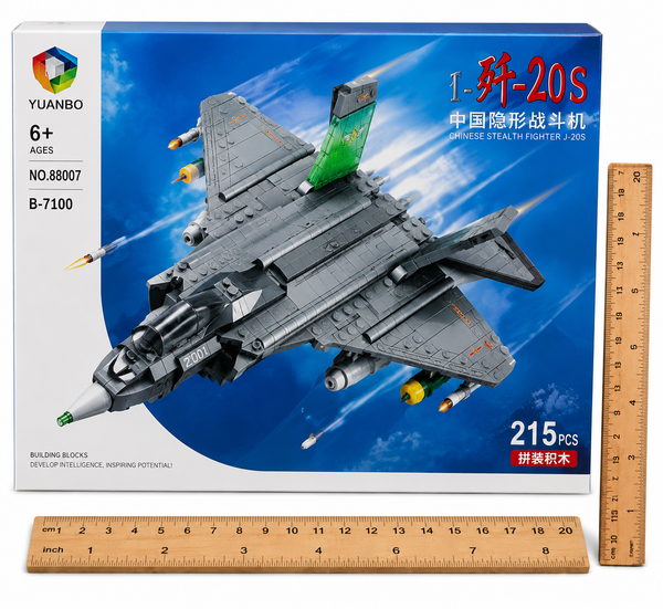 Fighter Jet Building Block Set