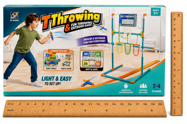 Light-Up Ring Toss Throwing Game