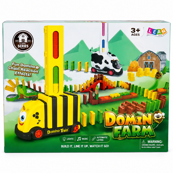 Domino Train Automatic Building Set