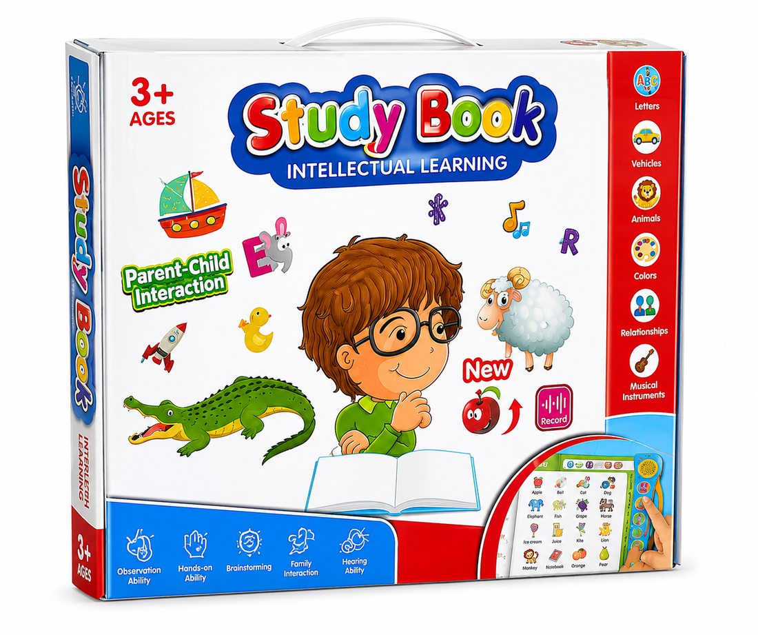 Make Learning Fun with the Interactive Study Book!
