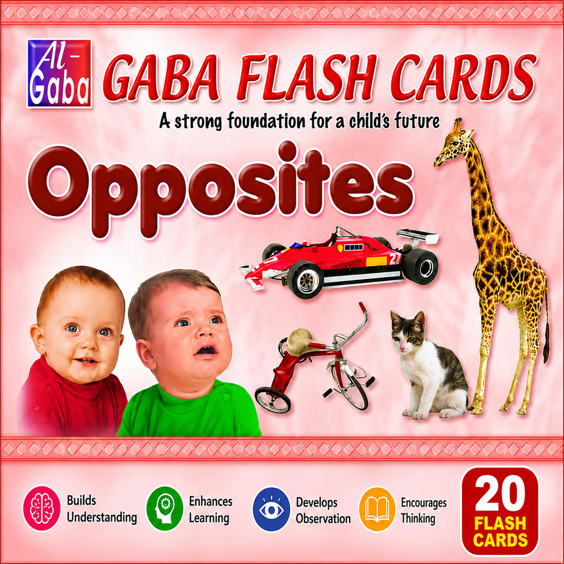 Gaba Flash Cards OPPOSITES