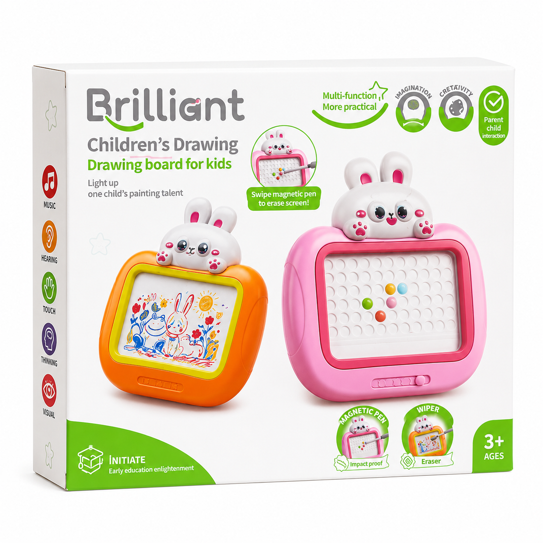 Draw, Learn & Create with the Magnetic Drawing Board!
