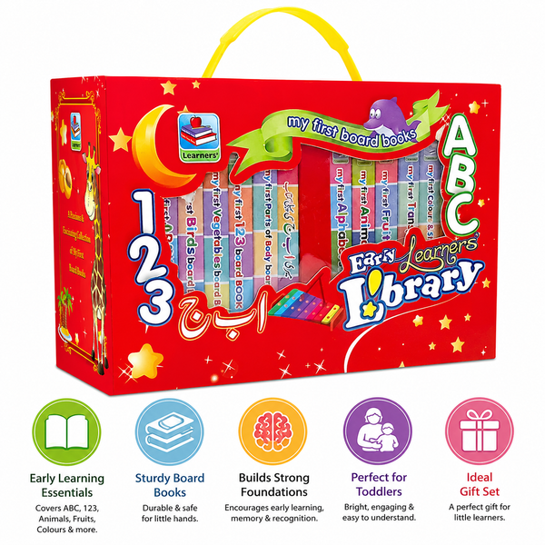 abc 123 board books library for toddlers and kids