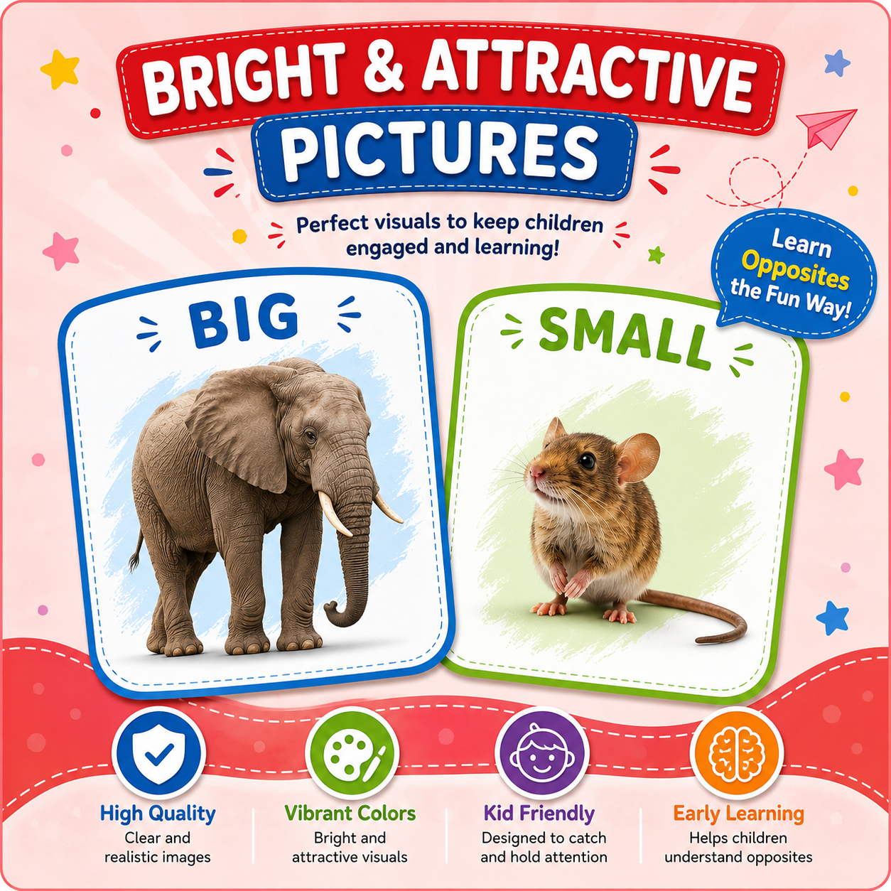 Gaba Flash Cards OPPOSITES