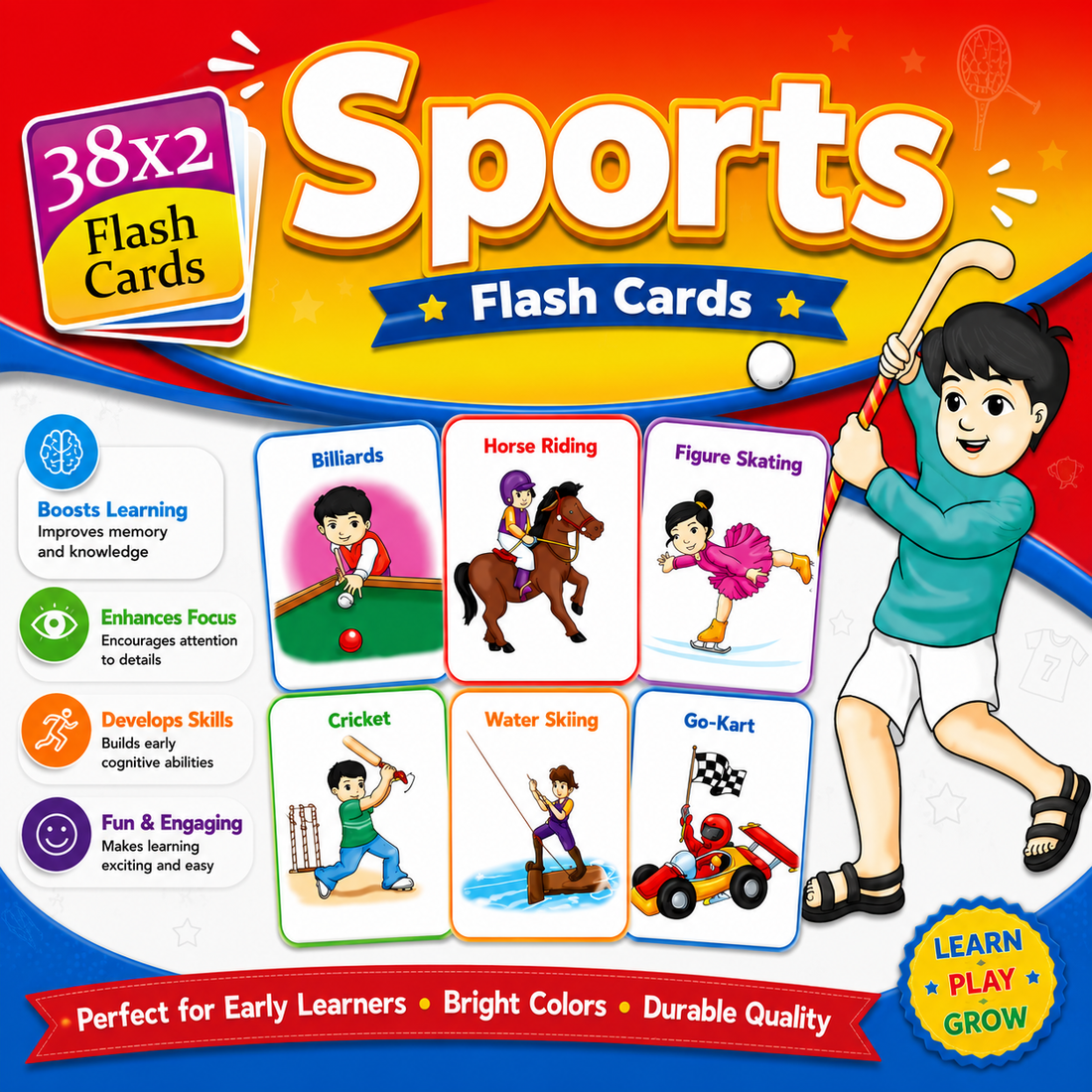 Sports mini Flash Cards