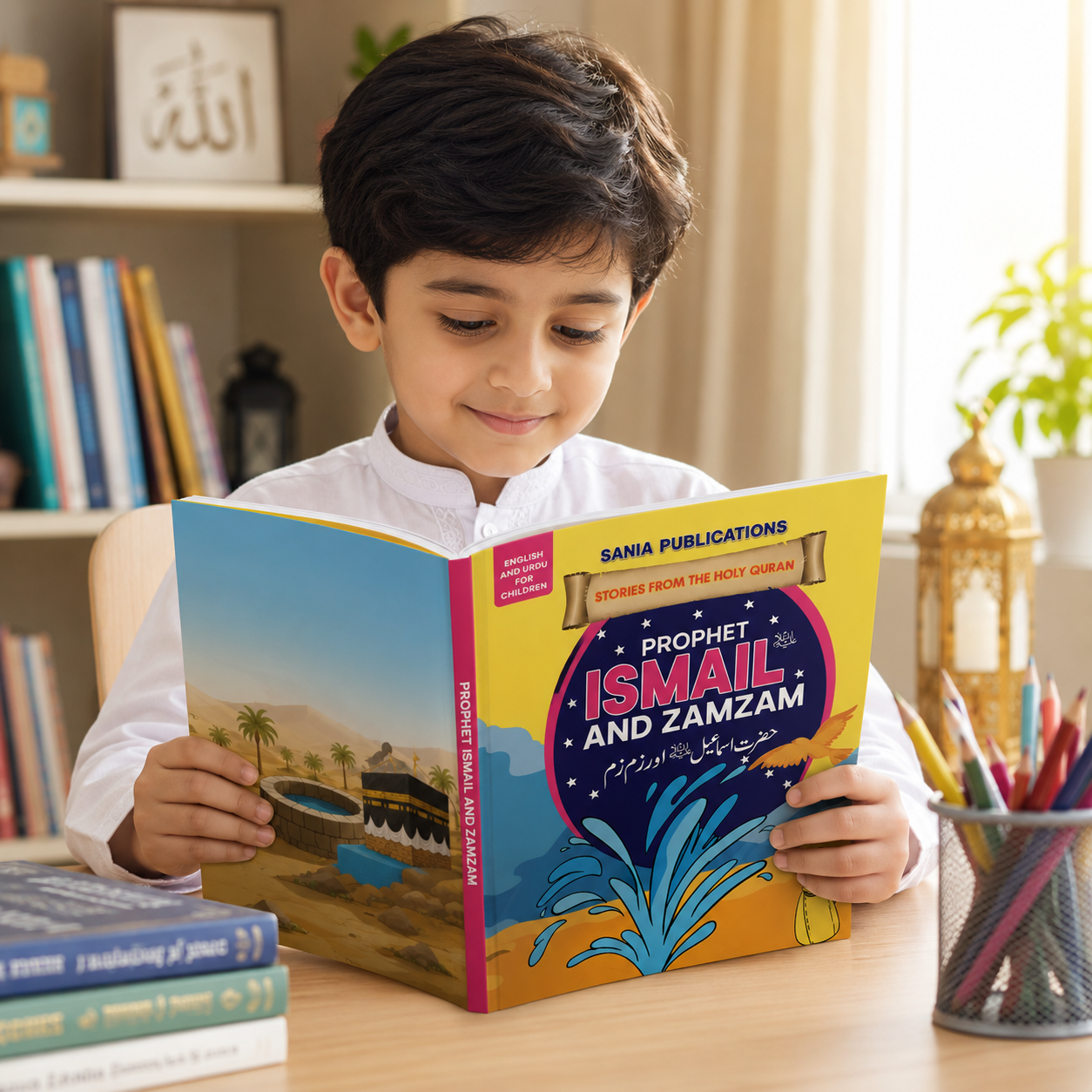 Prophet Ismail and Zamzam Islamic story book for kids