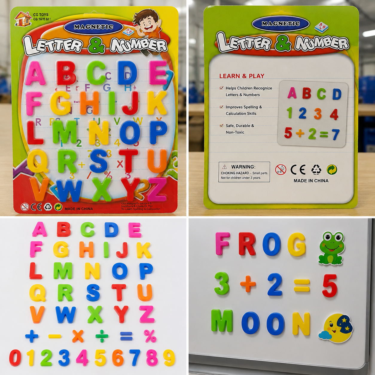 Magnetic Alphabet Letters Learning Set