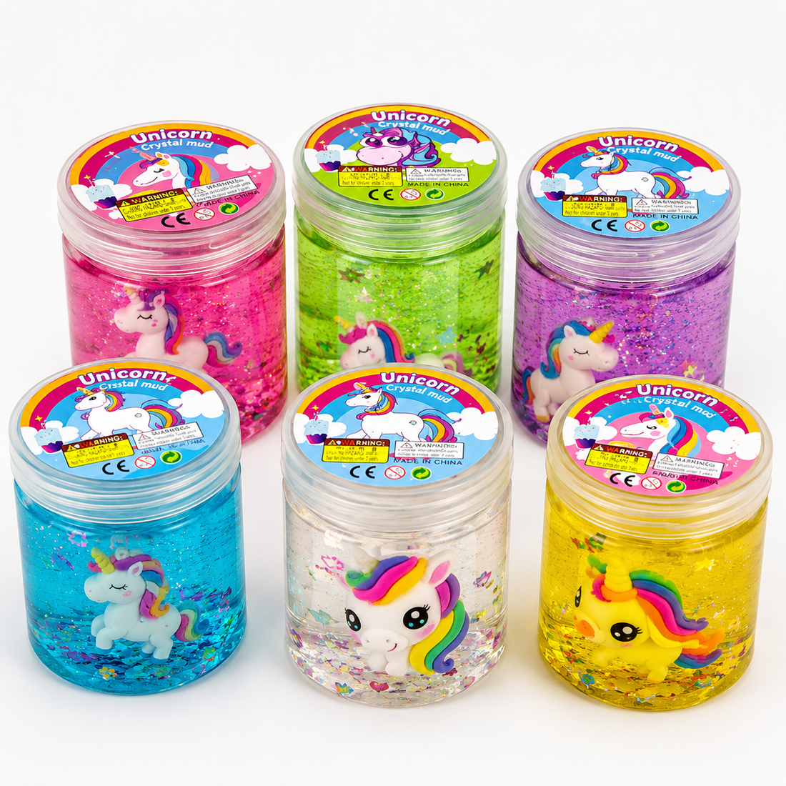 Unicorn Crystal Slime Toy for Kids