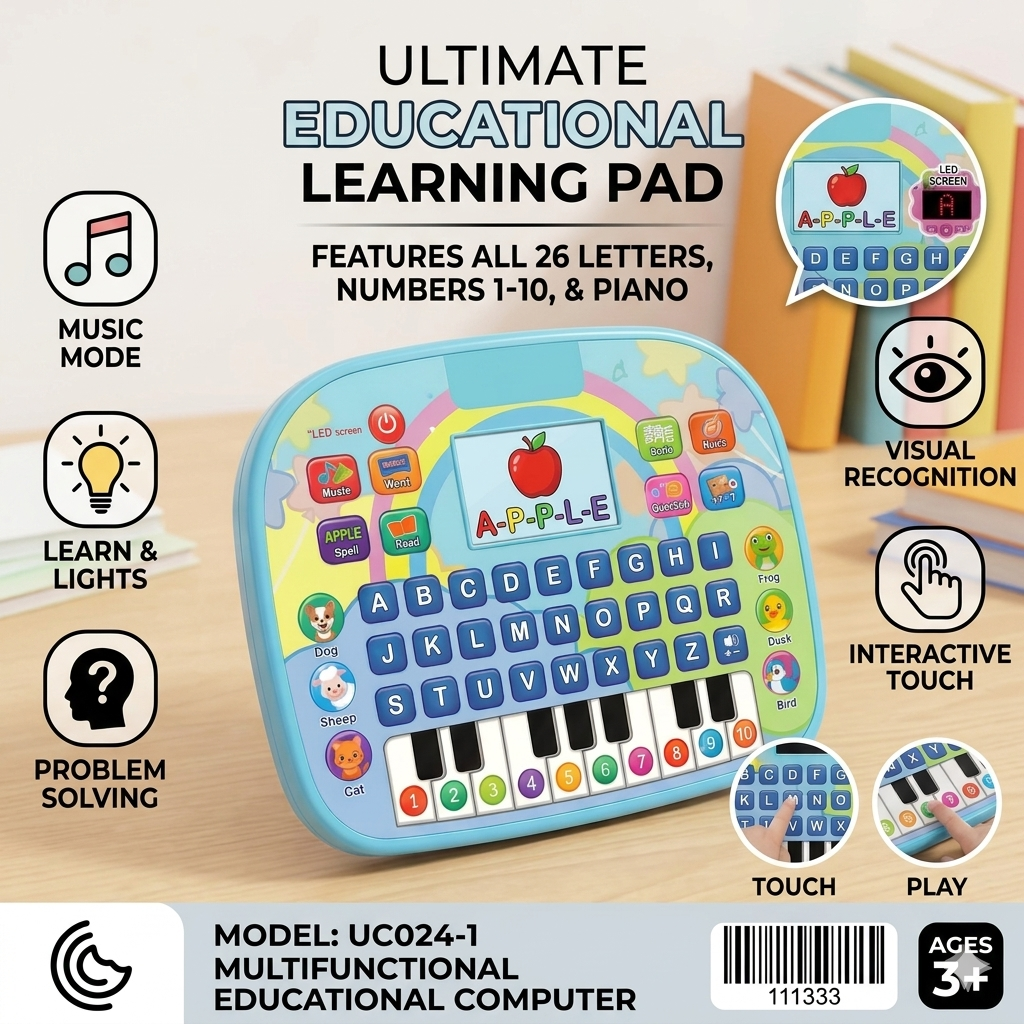 Happy Kids Educational Computer Learning Toy