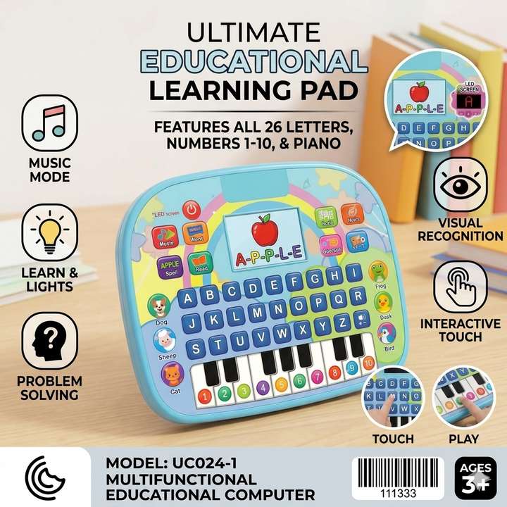 Happy Kids Educational Computer Learning Toy
