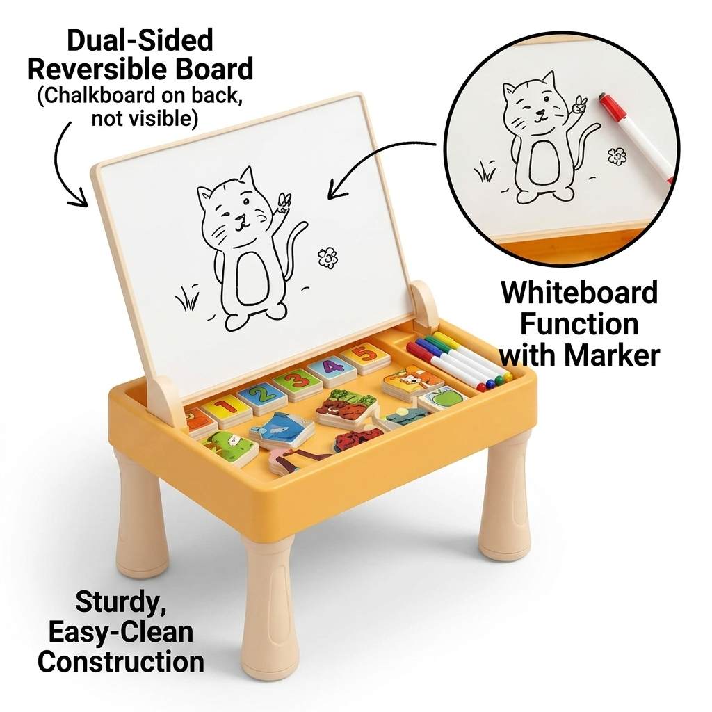 Animal Paradise Drawing Board Learning Toy for Kids