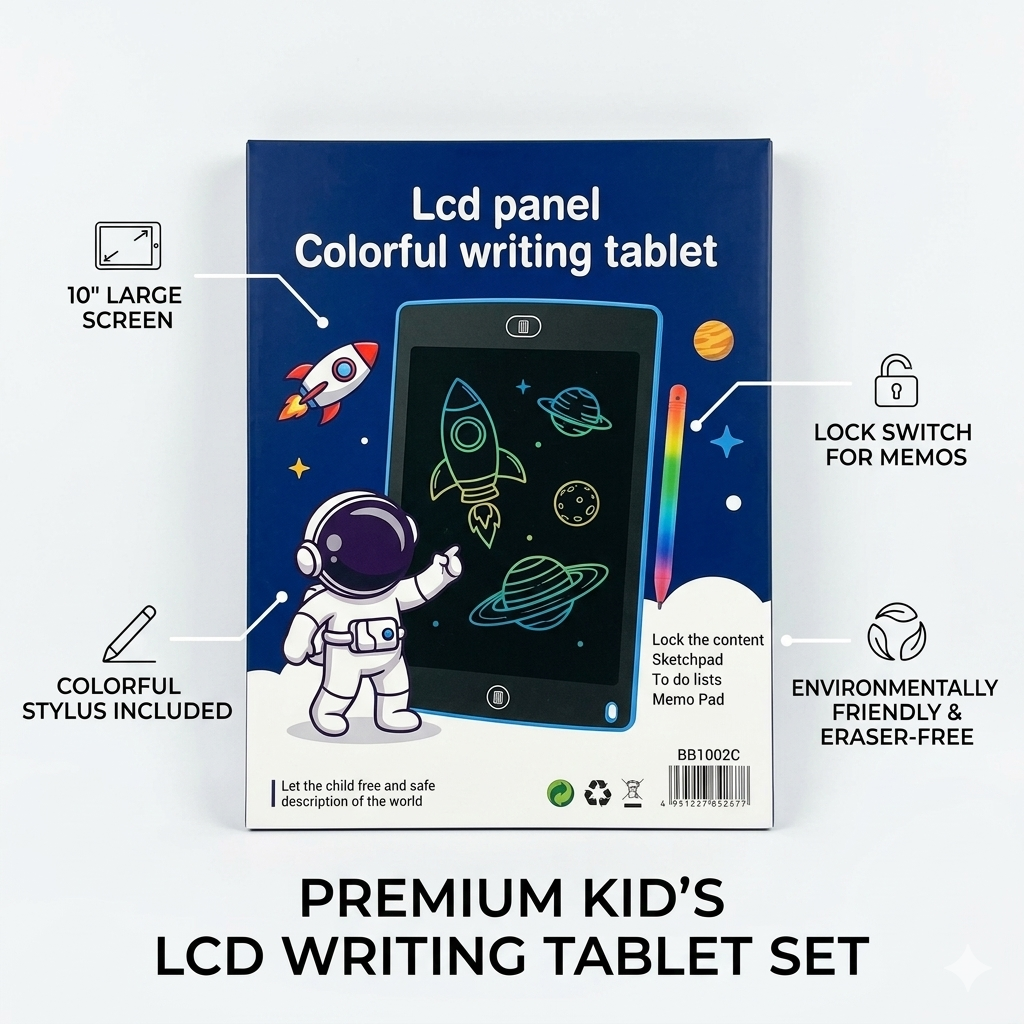 10-inch LCD Writing Tablet Kids Drawing Erase Board