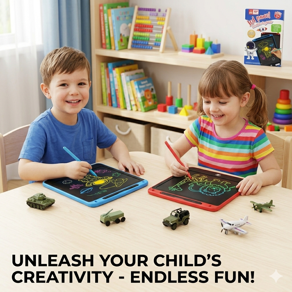 10-inch LCD Writing Tablet Kids Drawing Erase Board