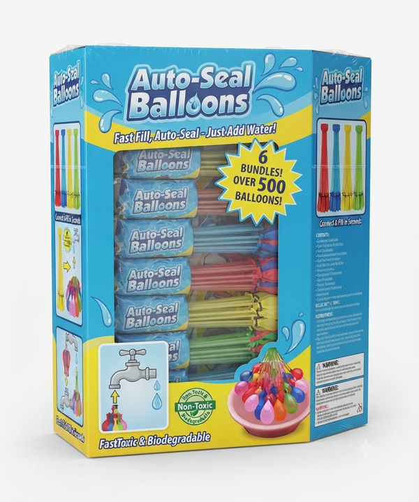 Magic Water Balloons Self Sealing 111 Pack Set