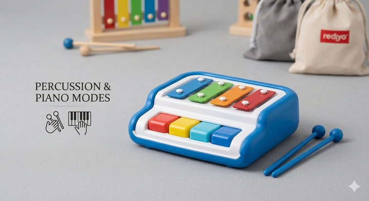 Kids Musical Xylophone Piano Toy with Mallets
