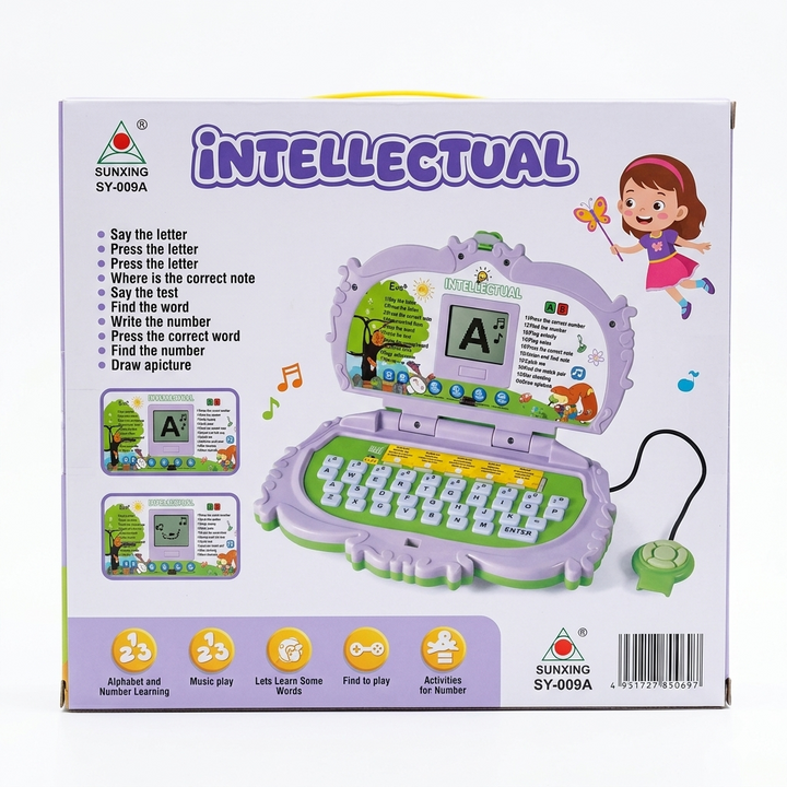 Qunxing Intellectual Learning Laptop Educational Toy for Kids