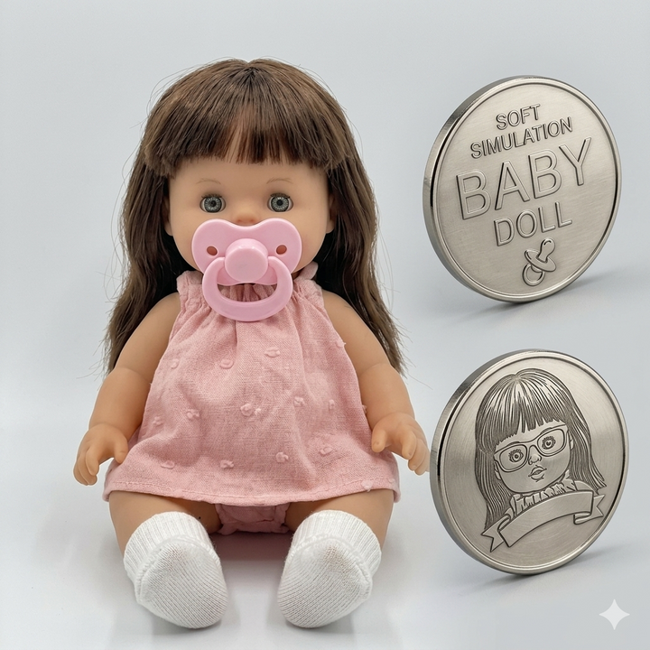 Baby Kids Soft Simulation Doll Toy for Girls
