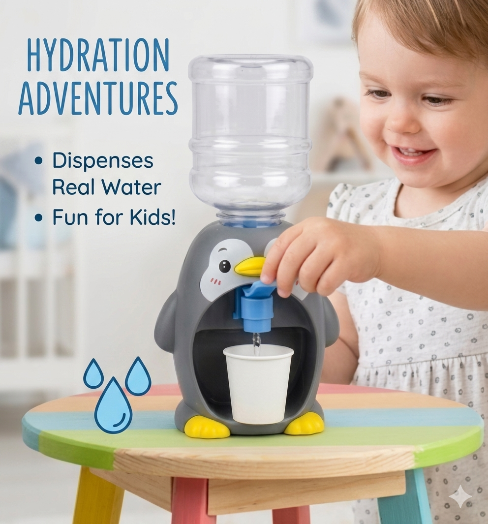Kids Penguin Water Dispenser Toy for Children