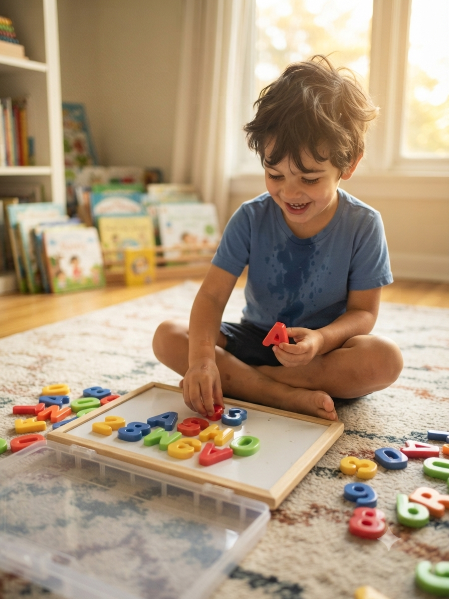 Magnetic Alphabet Letters Learning Set