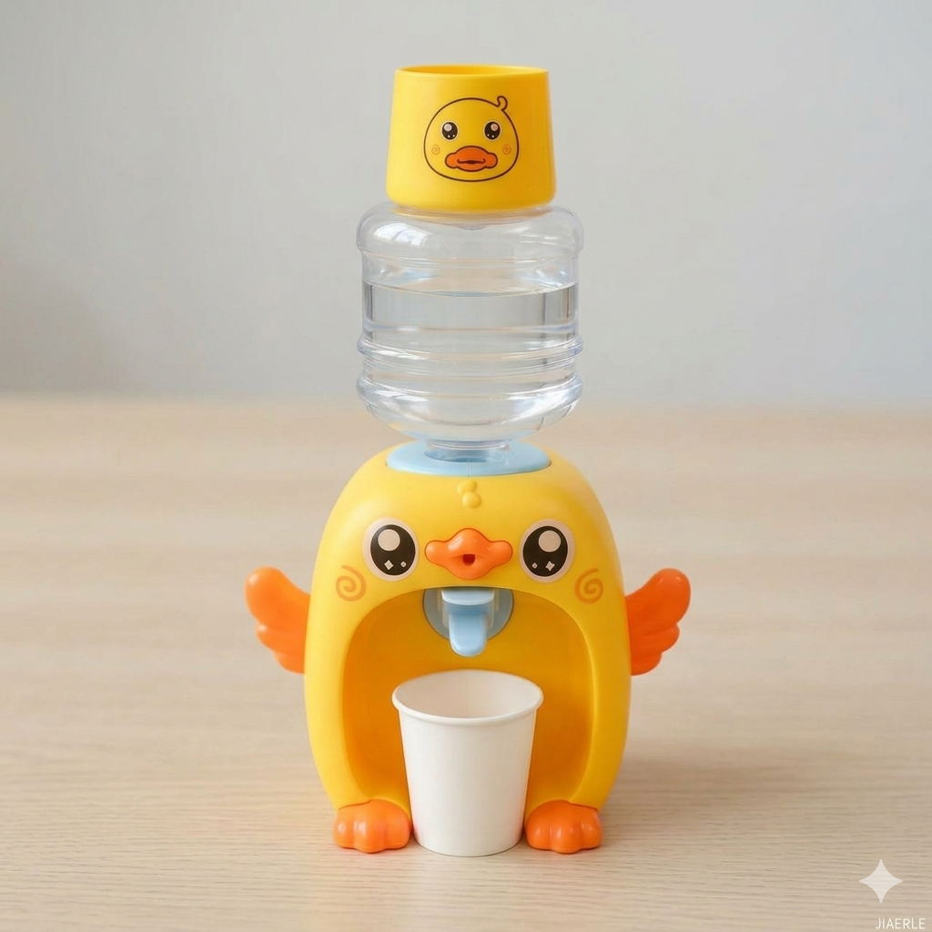 Duck Water Dispenser Toy – Cute Mini Play Fountain