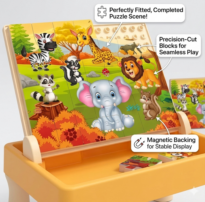 Animal Paradise Drawing Board Learning Toy for Kids