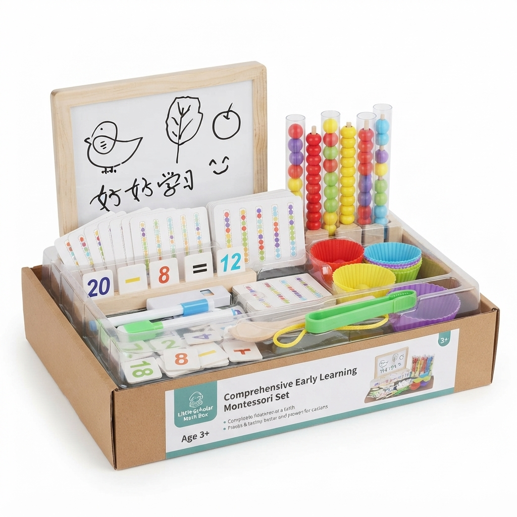 Montessori Math Learning Kit for Kids