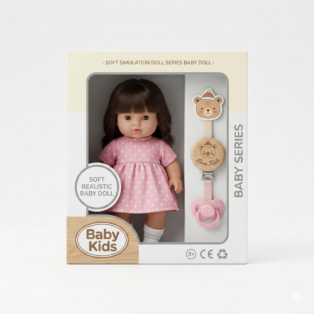 Baby Kids Soft Simulation Doll Toy for Girls