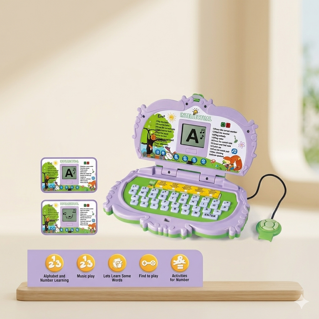 Qunxing Intellectual Learning Laptop Educational Toy for Kids