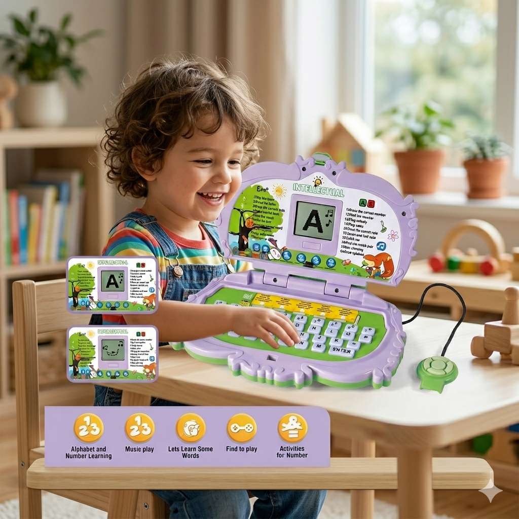Qunxing Intellectual Learning Laptop Educational Toy for Kids