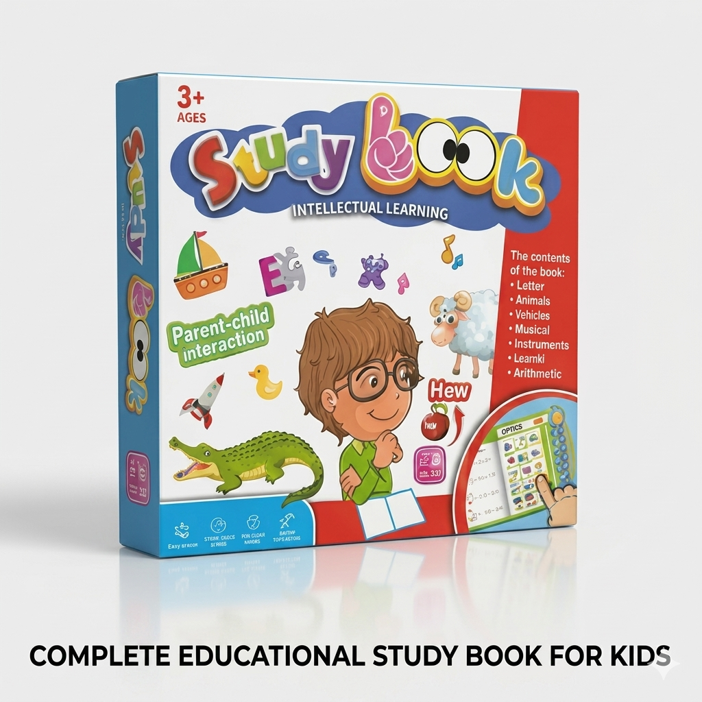 Study Book Intellectual Learning Toy for Kids