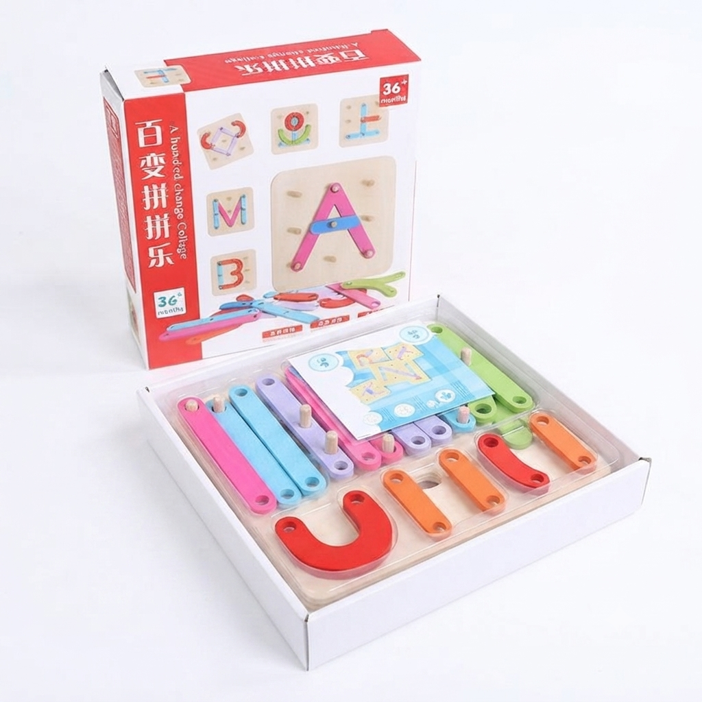 Wooden Educational Shape Puzzle Toy