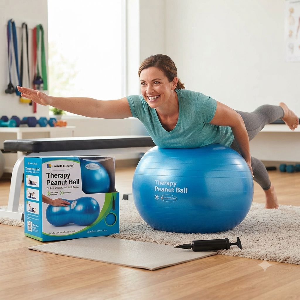 Peanut Shape Exercise Yoga Ball