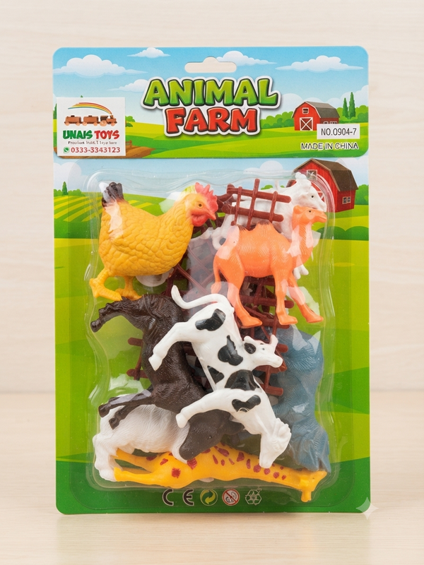 Animal Farm Figures Playset for Kids