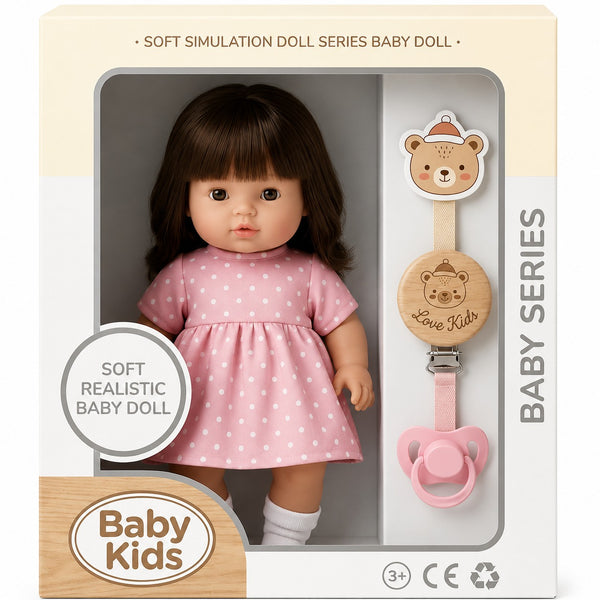 Baby Kids Soft Simulation Doll Toy for Girls