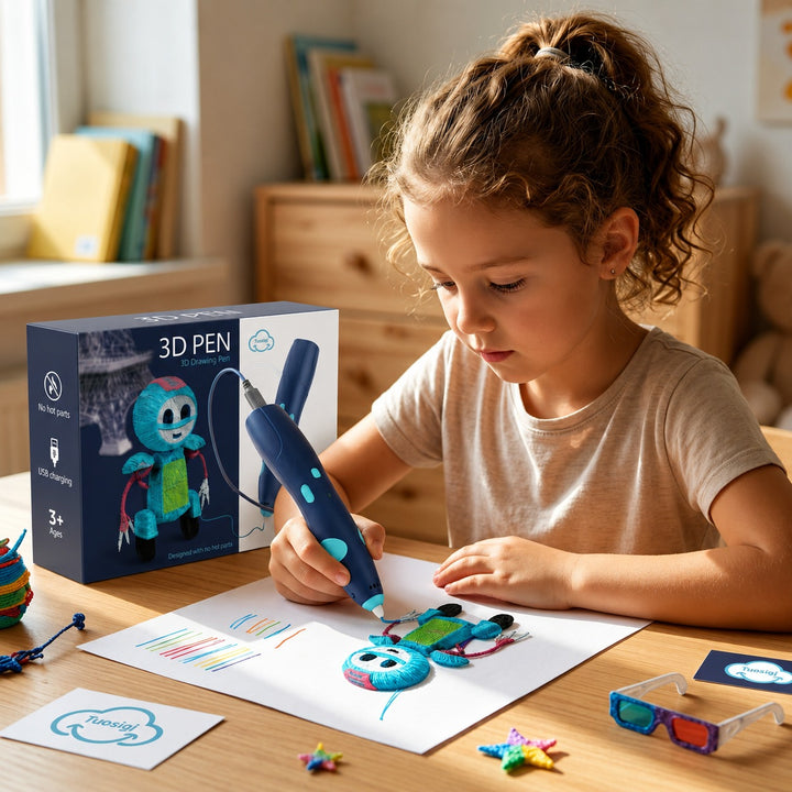 Tuosiqí 3D Drawing Pen Creative Art Tool for Kids