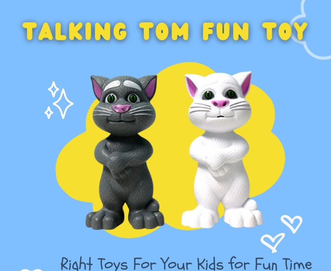 Talking tom fun toy interactive talking cat for kids