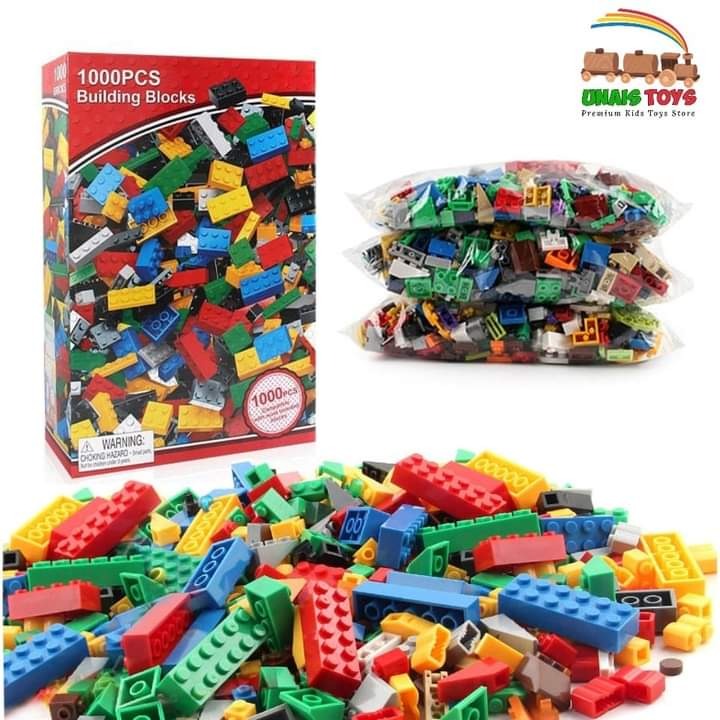 1000 pieces building blocks creative construction toy set