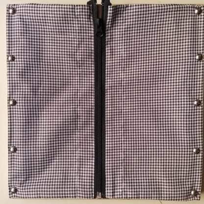 Gingham Check Fabric Sensory Dressing Board